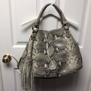 GILI Roma 2 Snakeskin Tote